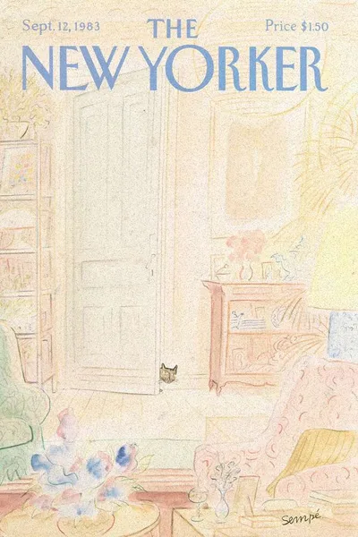 Постер с обложкой The New Yorker 12.09.1983