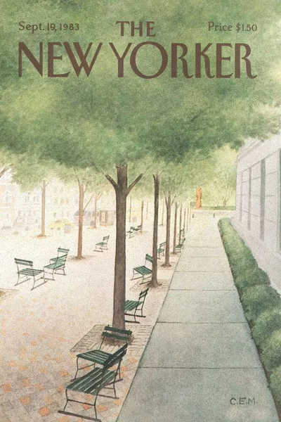 Постер с обложкой The New Yorker 19.09.1983