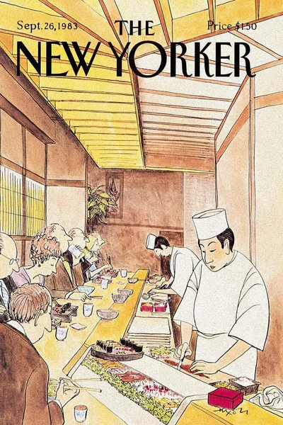Постер с обложкой The New Yorker 26.09.1983