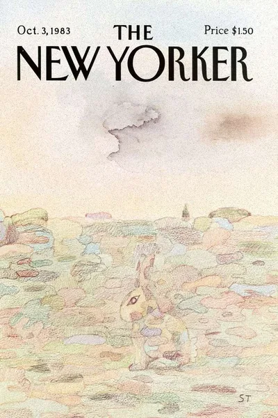 Постер с обложкой The New Yorker 03.10.1983