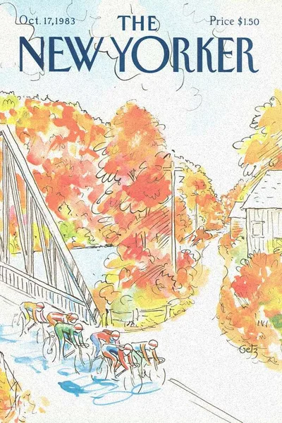 Постер с обложкой The New Yorker 17.10.1983