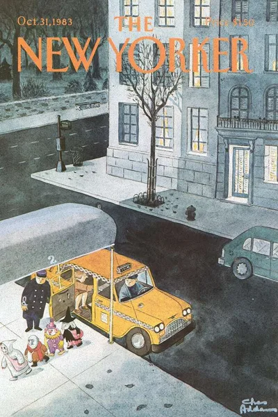Постер с обложкой The New Yorker 31.10.1983
