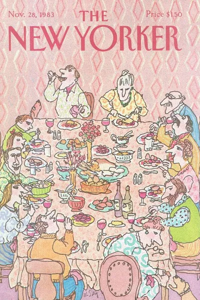 Постер с обложкой The New Yorker 28.11.1983