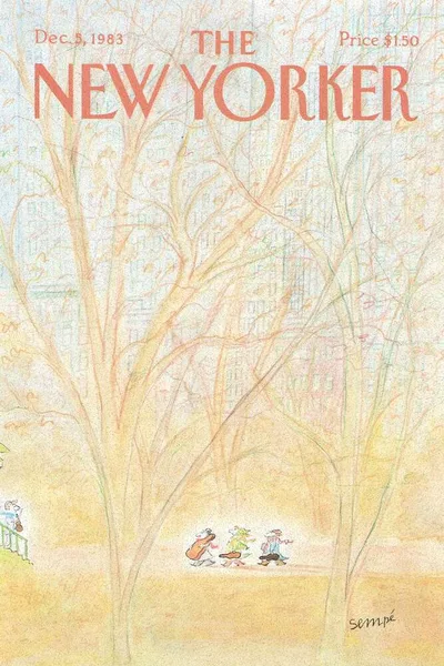 Постер с обложкой The New Yorker 05.12.1983