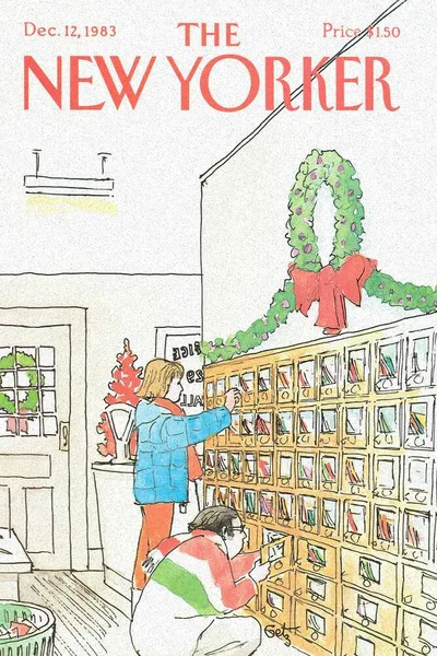 Постер с обложкой The New Yorker 12.12.1983