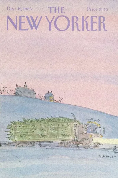 Постер с обложкой The New Yorker 19.12.1983