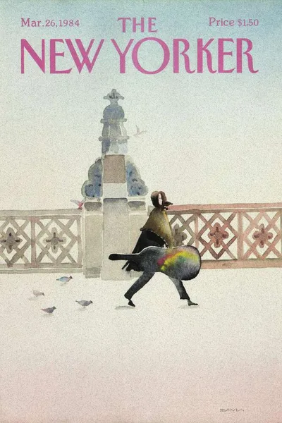 Постер с обложкой The New Yorker 26.03.1984