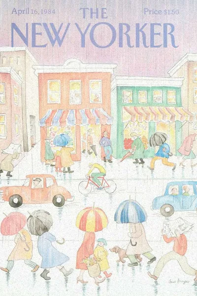 Постер с обложкой The New Yorker 16.04.1984