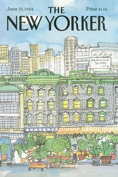 Постер с обложкой The New Yorker 25.06.1984