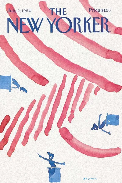 Постер с обложкой The New Yorker 02.07.1984