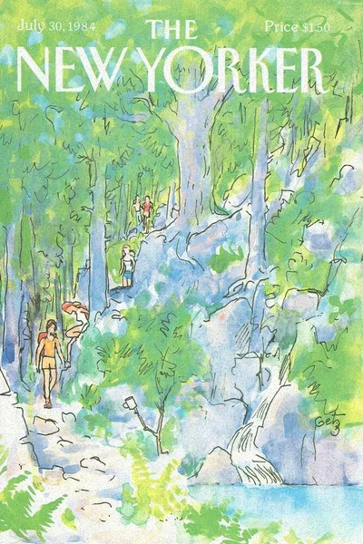 Постер с обложкой The New Yorker 30.07.1984
