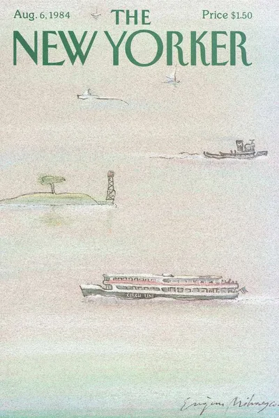 Постер с обложкой The New Yorker 06.08.1984