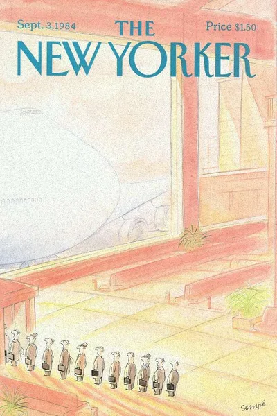 Постер с обложкой The New Yorker 03.09.1984