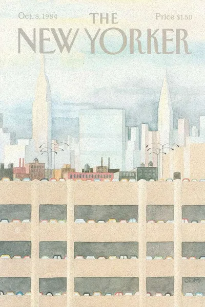 Постер с обложкой The New Yorker 08.10.1984