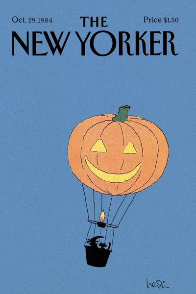 Постер с обложкой The New Yorker 29.10.1984