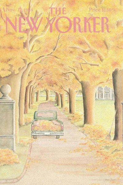 Постер с обложкой The New Yorker 12.11.1984
