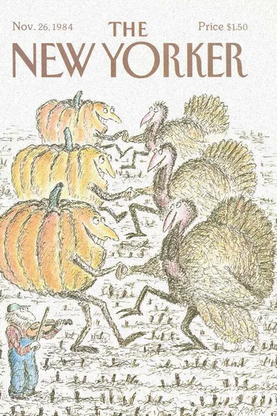 Постер с обложкой The New Yorker 26.11.1984