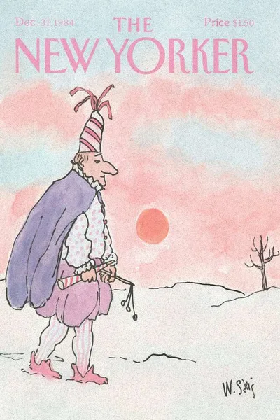 Постер с обложкой The New Yorker 31.12.1984