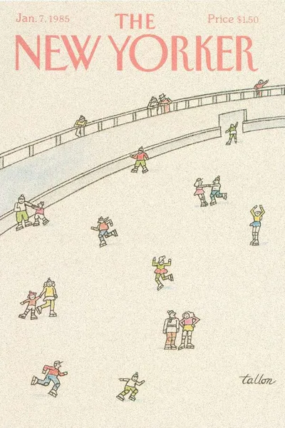 Постер с обложкой The New Yorker 07.01.1985