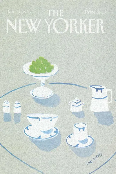 Постер с обложкой The New Yorker 14.01.1985