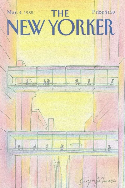 Постер с обложкой The New Yorker 04.03.1985