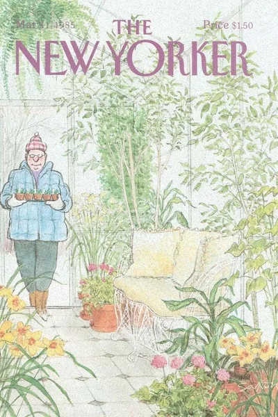 Постер с обложкой The New Yorker 11.03.1985