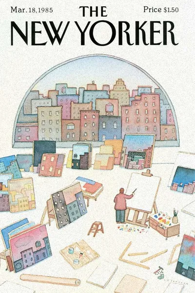 Постер с обложкой The New Yorker 18.03.1985