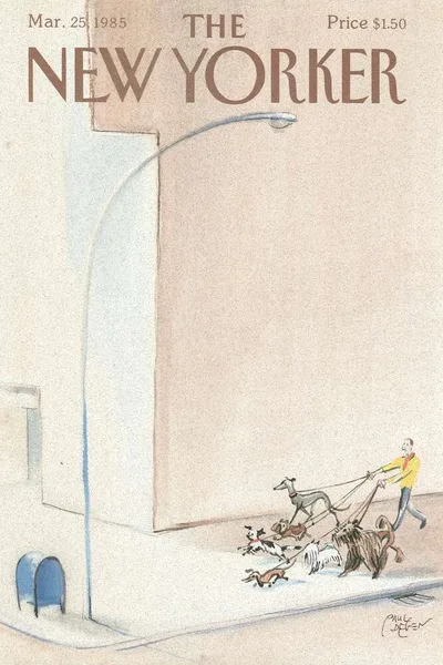 Постер с обложкой The New Yorker 25.03.1985