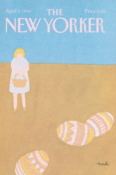 Постер с обложкой The New Yorker 08.04.1985
