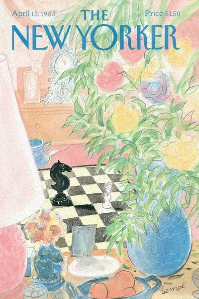 Постер с обложкой The New Yorker 15.04.1985