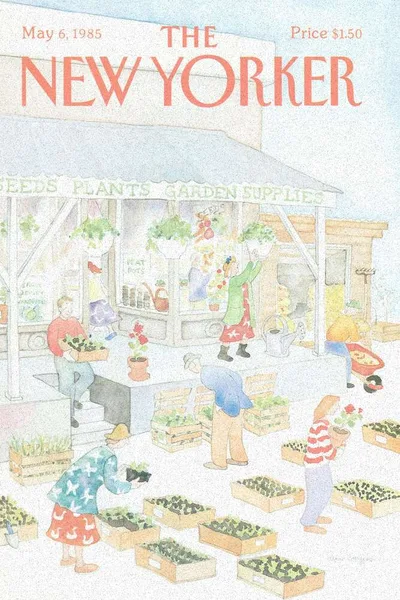 Постер с обложкой The New Yorker 06.05.1985