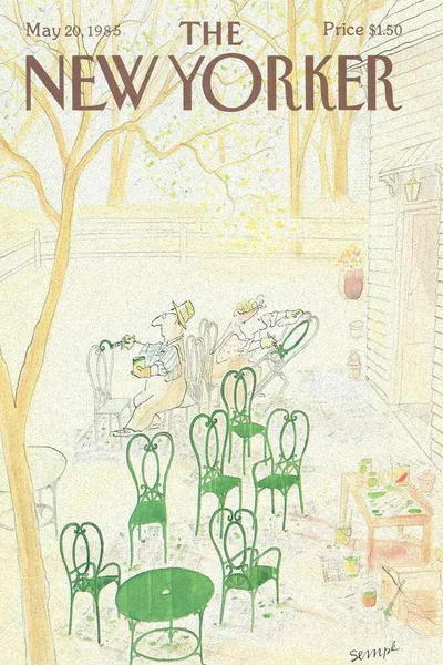 Постер с обложкой The New Yorker 20.05.1985