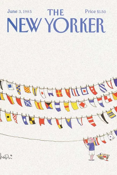 Постер с обложкой The New Yorker 03.06.1985