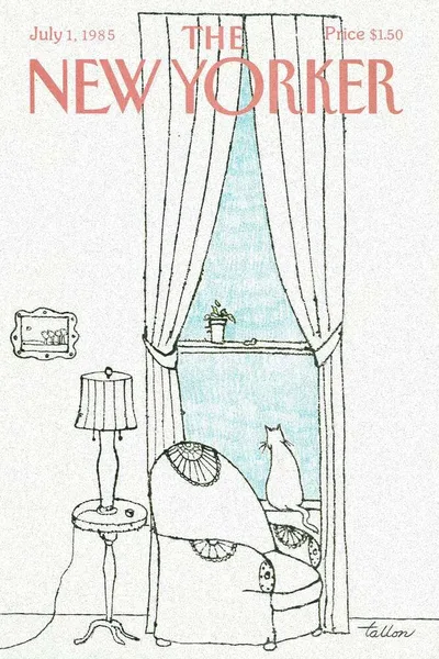 Постер с обложкой The New Yorker 01.07.1985