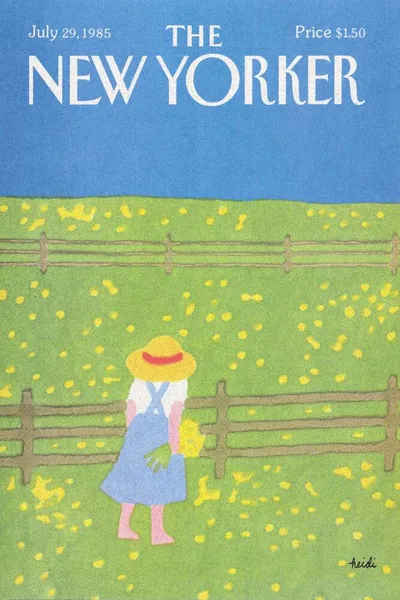 Постер с обложкой The New Yorker 29.07.1985