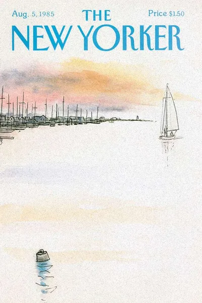 Постер с обложкой The New Yorker 05.08.1985