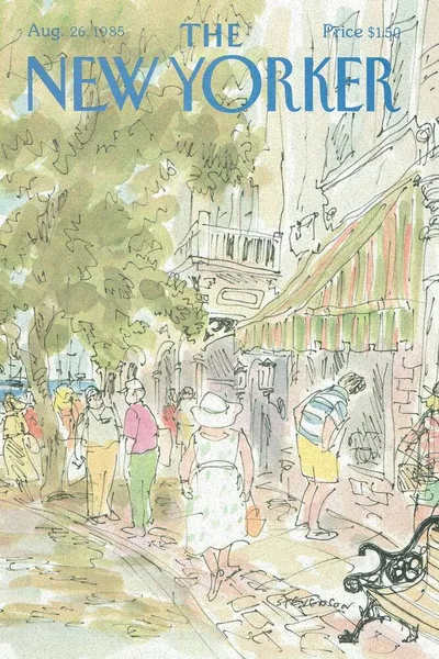 Постер с обложкой The New Yorker 26.08.1985