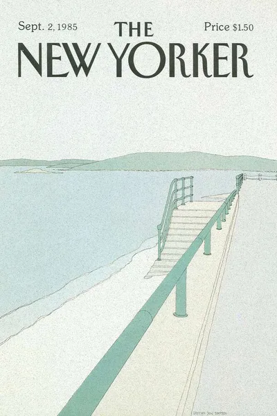 Постер с обложкой The New Yorker 02.09.1985