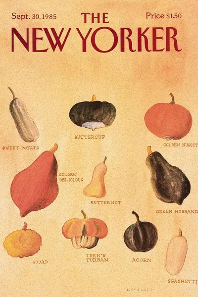 Постер с обложкой The New Yorker 30.09.1985