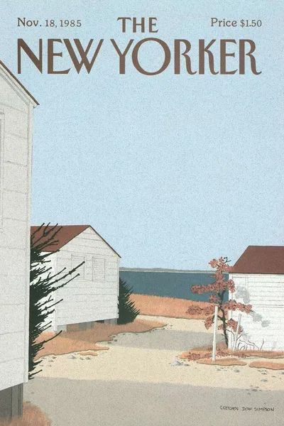 Постер с обложкой The New Yorker 18.11.1985
