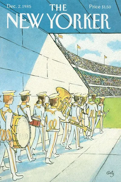Постер с обложкой The New Yorker 02.12.1985