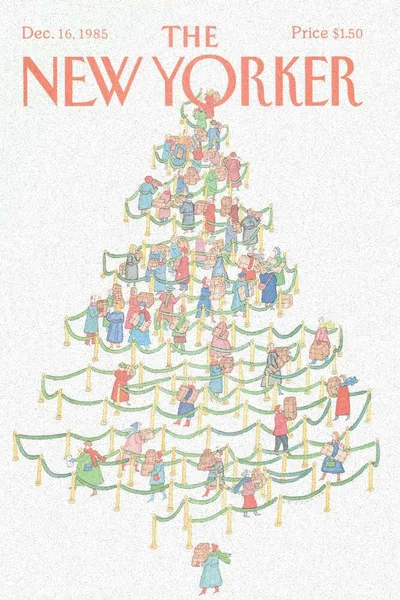 Постер с обложкой The New Yorker 16.12.1985