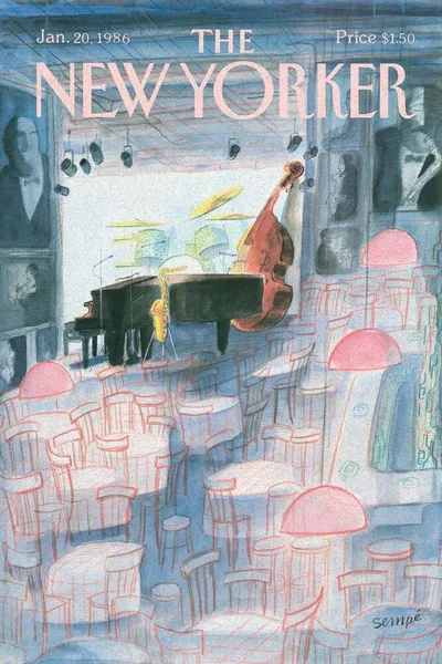Постер с обложкой The New Yorker 20.01.1986