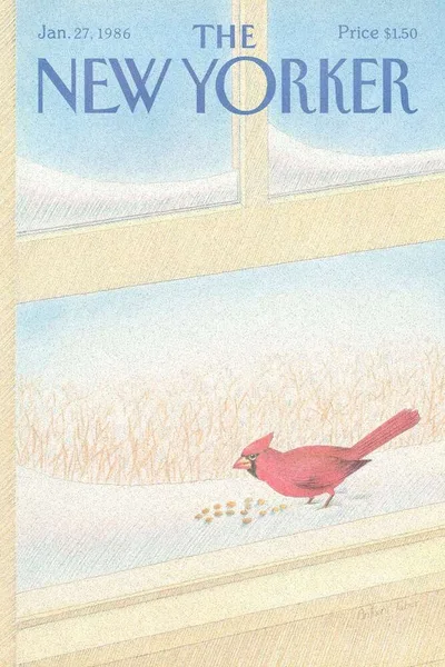 Постер с обложкой The New Yorker 27.01.1986