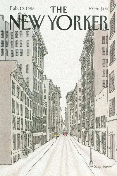Постер с обложкой The New Yorker 10.02.1986