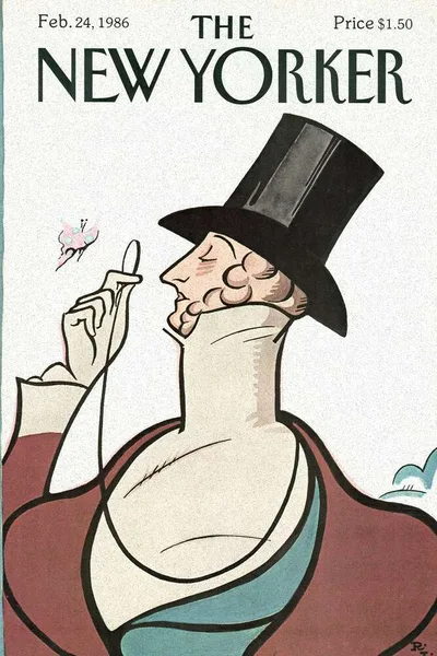 Постер с обложкой The New Yorker 24.02.1986