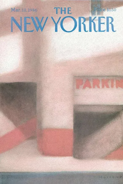 Постер с обложкой The New Yorker 10.03.1986