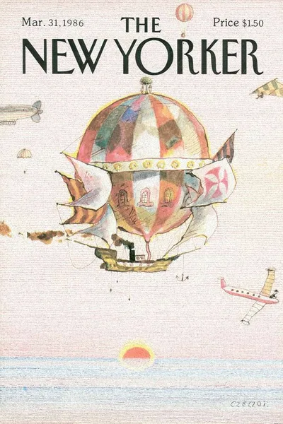 Постер с обложкой The New Yorker 31.03.1986