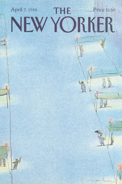 Постер с обложкой The New Yorker 07.04.1986