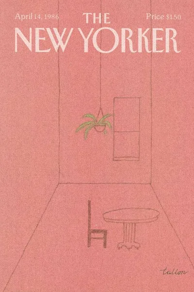 Постер с обложкой The New Yorker 14.04.1986